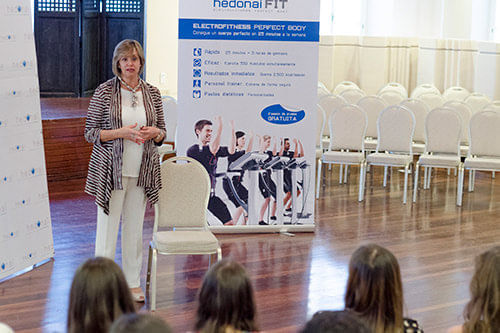 con Mª Carmen Vazquéz, Supervisora de Hedonai 