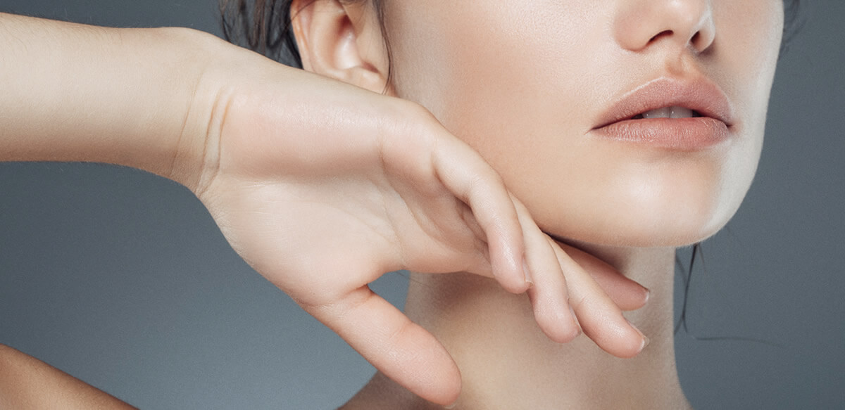 rostro mujer sin vello facial